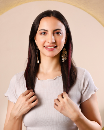 Burgundy Bliss Streaks