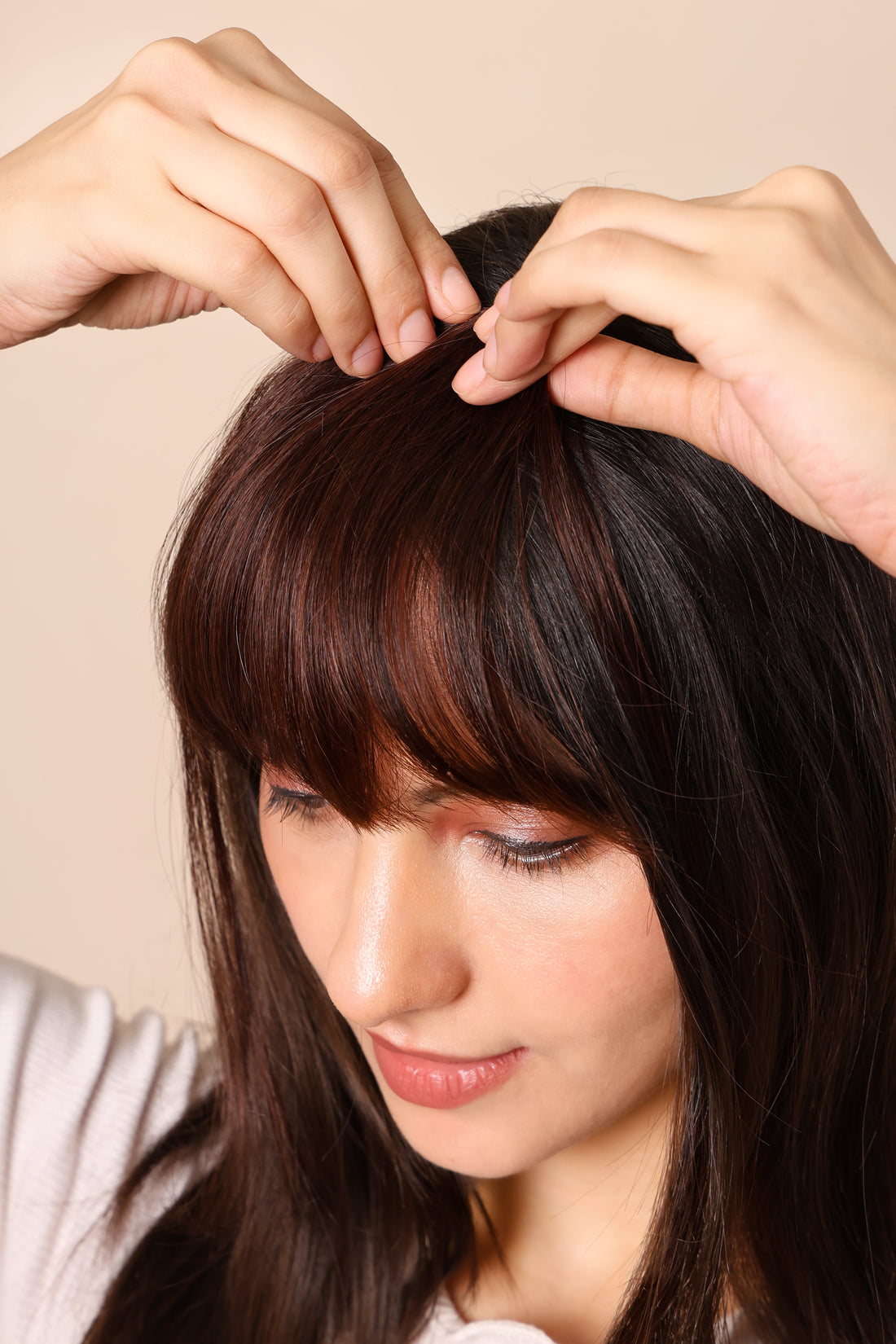 Clip In Bangs with Sides